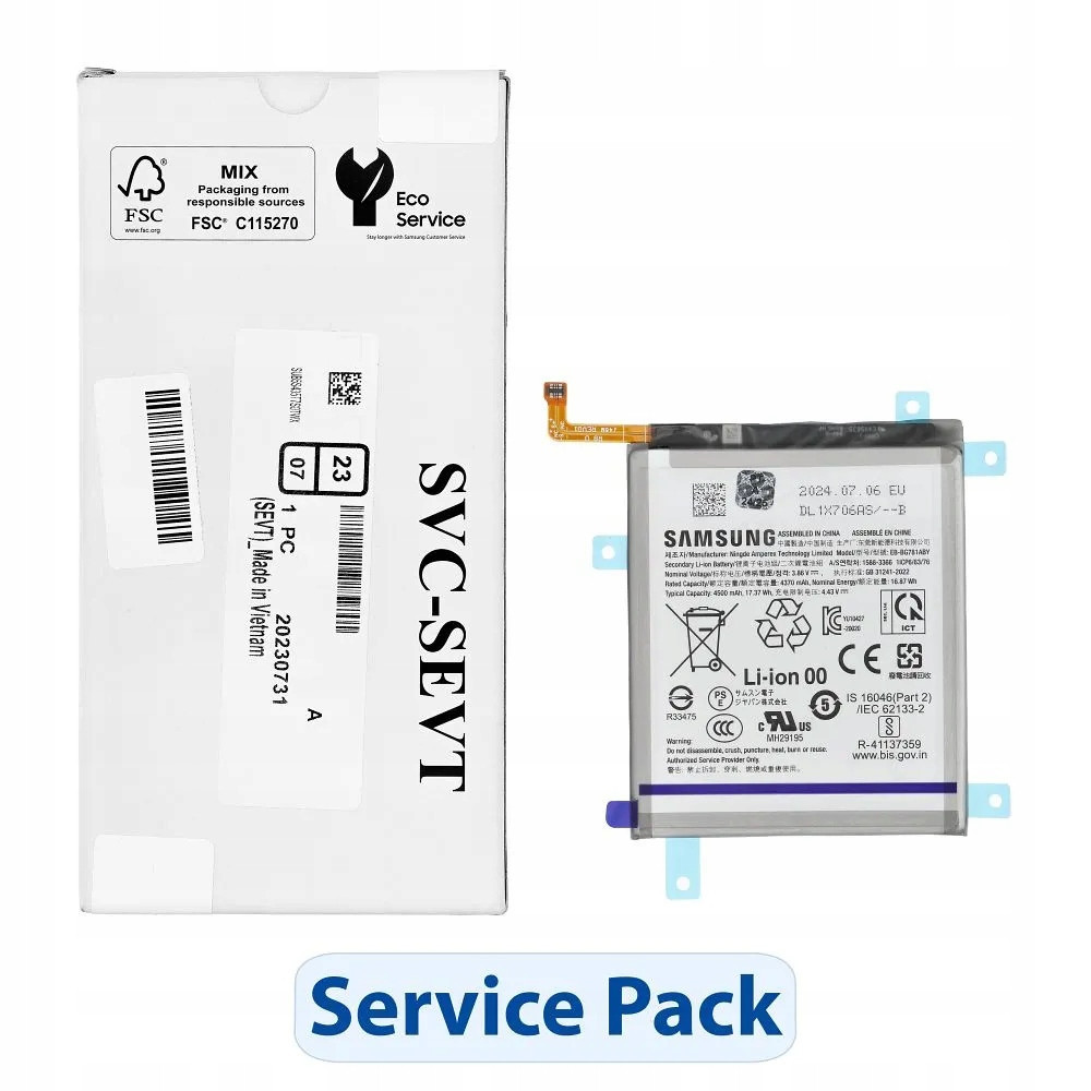 ServicePack Baterie EB-BA525ABY pro Samsung A52/A52S/S20 Fe GH82-24205A