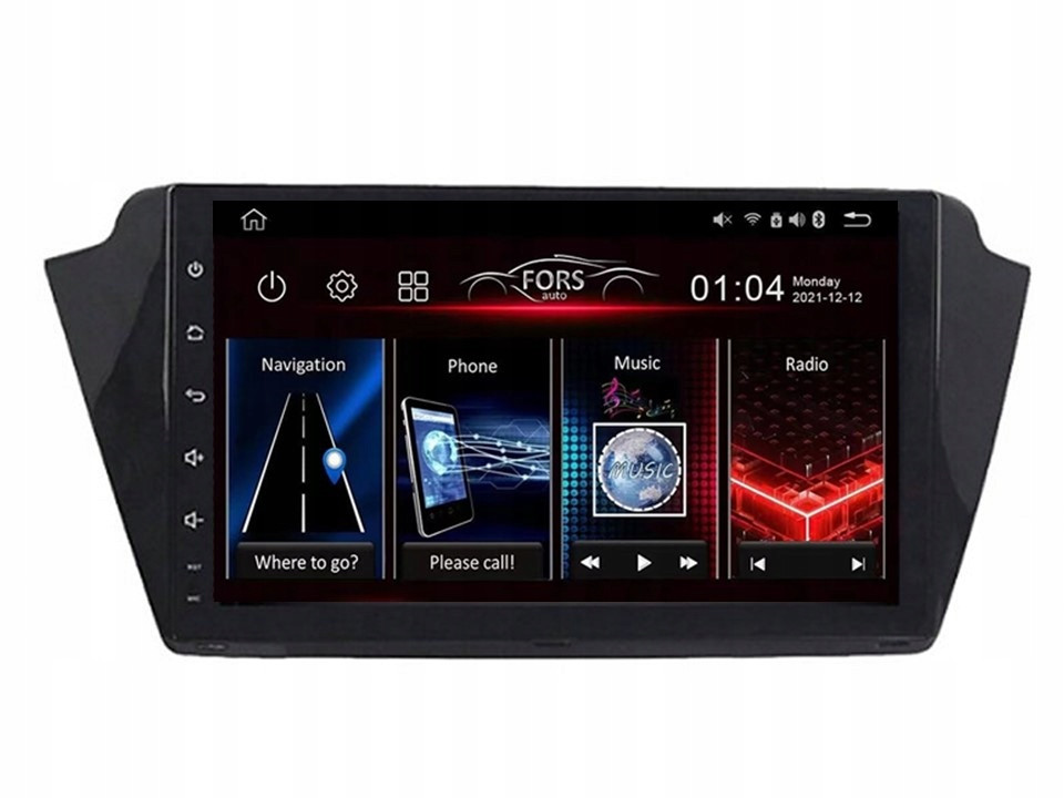 Android rádio FS-Max4 Fabia 2015-2018 4/32 CarPlay Android Auto 8-core