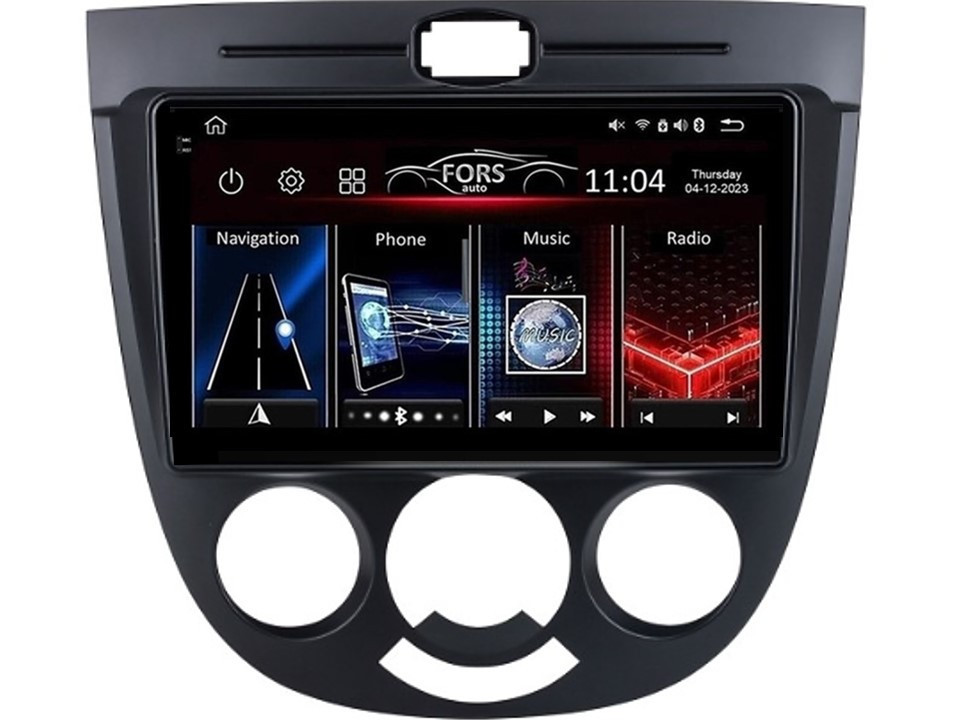 Android rádio FS-Max4 Chevrolet Optra 04-08 4/32 CarPlay AndroidAuto 8-core