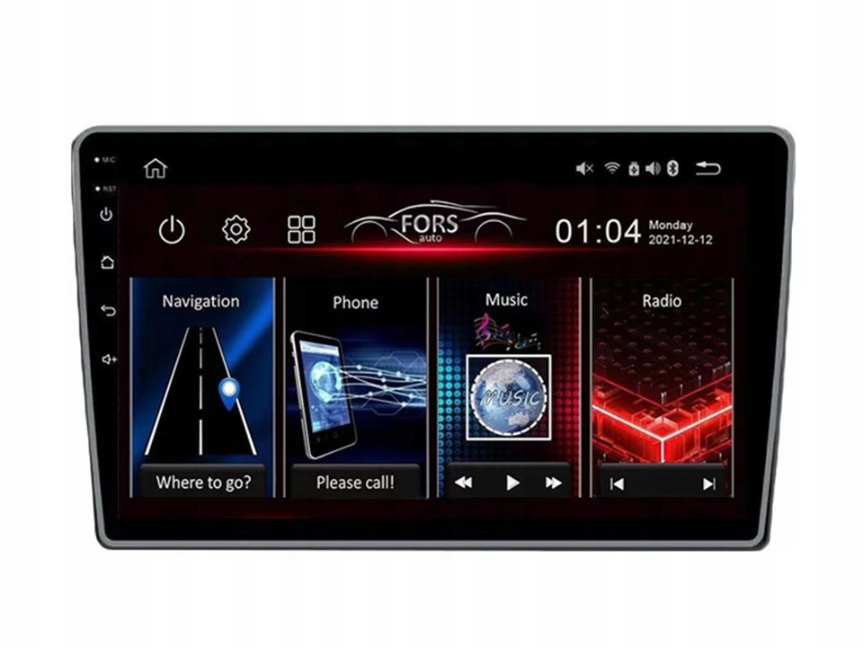 Android rádio FS1-Lite Citroen C3-XR 2019-2020