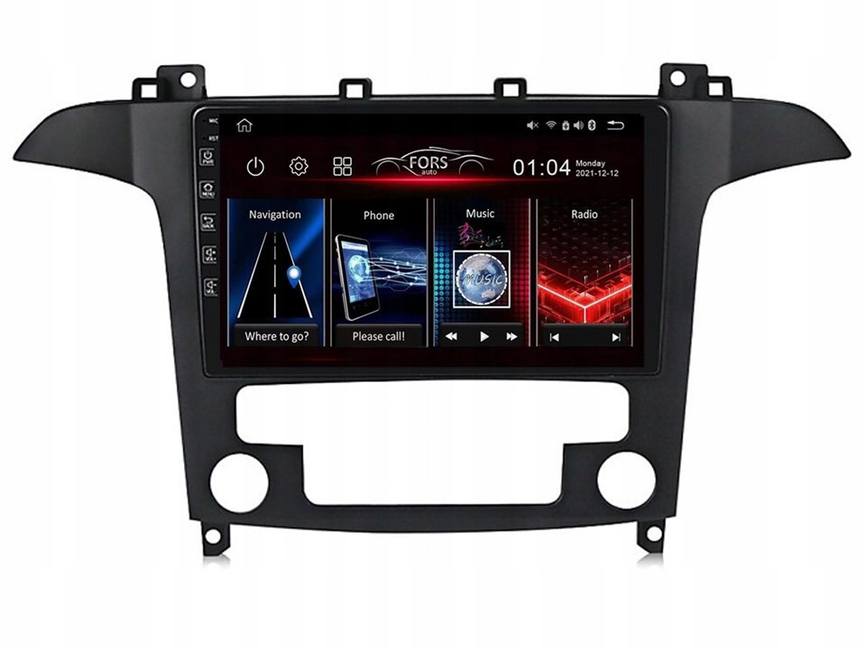 Rádio Android FS-Max4 Ford S-max 2007-2008 4/32 CarPlay Android Auto 8jádrový