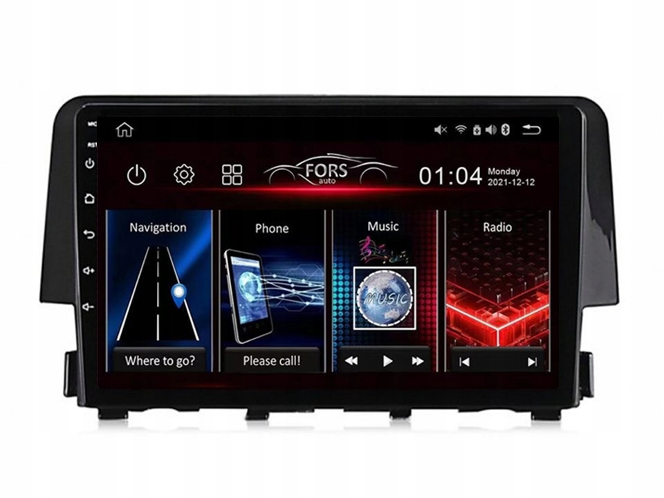 Android rádio FS1-Lite Honda Civic 2015-2020