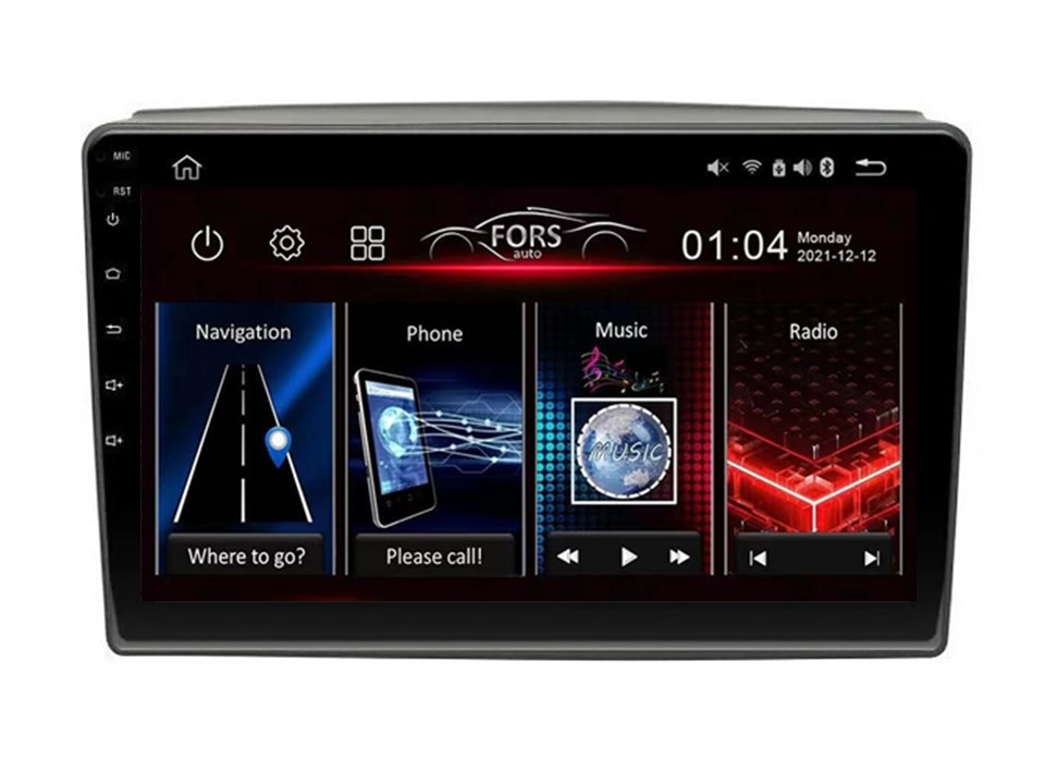 Android rádio FS4-Max Fiat Ducato 2006-2016 4/32 Carplay AndroidAuto 2K Dsp