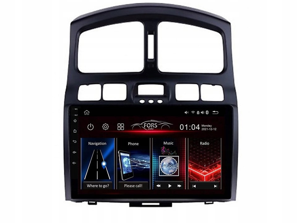 Android rádio FS1-Lite Hyundai Santa Fe 2000-2006, Hawtai 2006-2015