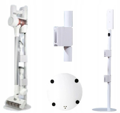 Stojan Pro Vysavač Dyson V6 V7 V8 V10 V11 V12 V15 Kulatý Stylový bílý