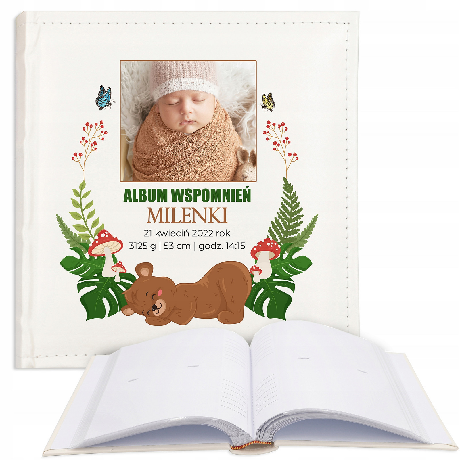 Album Kůže dárek Na Křtiny Pro Dítě Vz Jméno