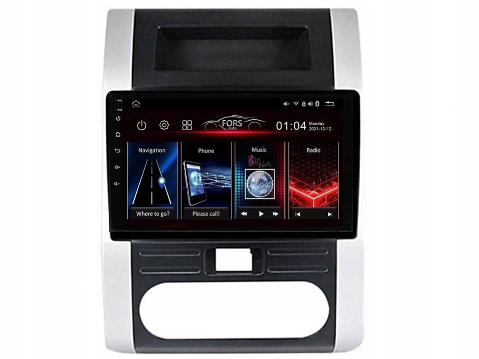Rádio Android FS2-Pro X-Trail Fengdu MX6 2/32 CarPlay Android Auto 8jádrové