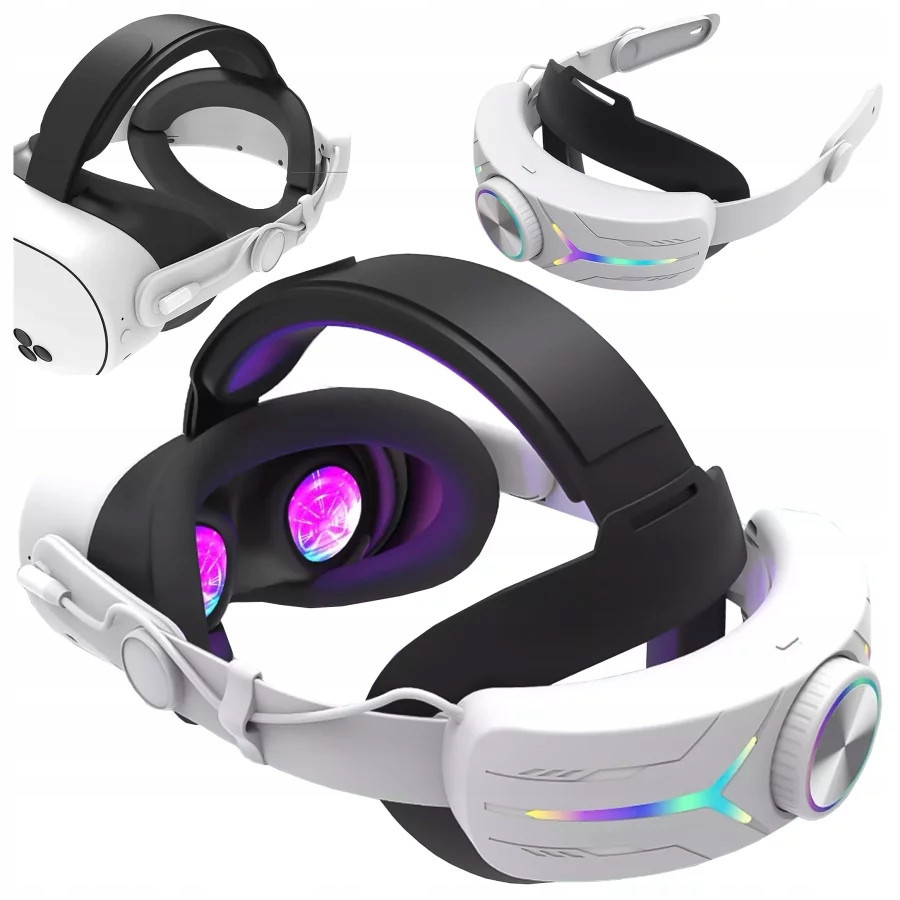 Odlehčovací pásek Alogy Vr Pro pro Oculus Quest 3 s velkokapacitní baterií 12000 mAh