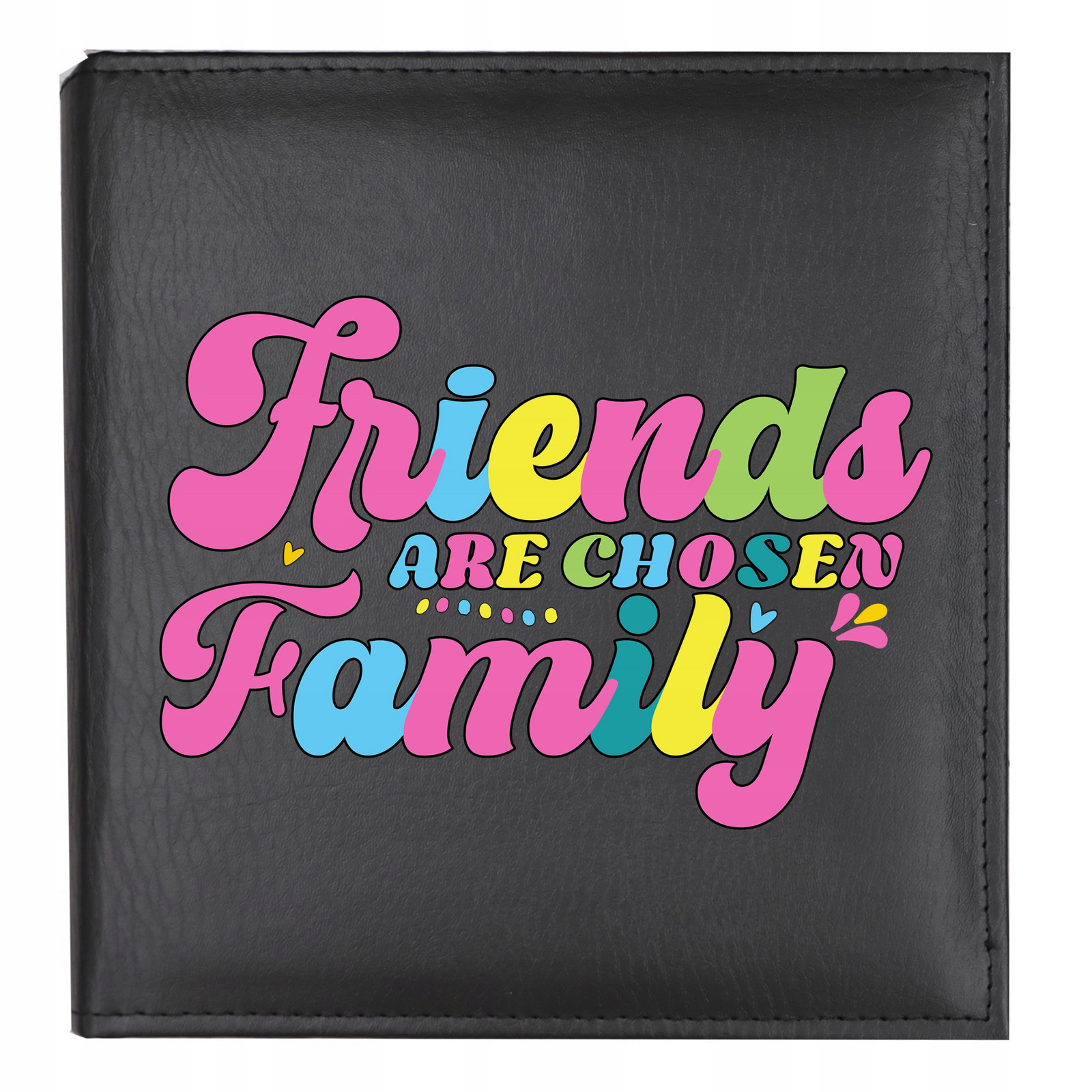 Album Přátelství 200 Foto Černý dárek Pro Bff Wz