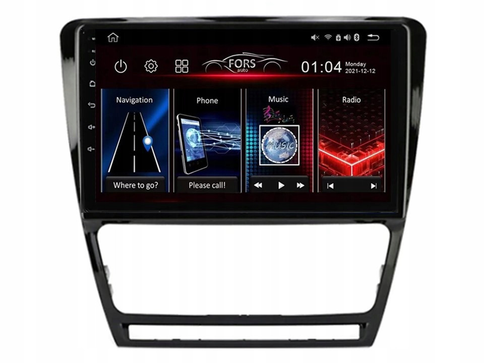 Android rádio FS2-Pro Octavia A5 2004-2014 2/32 CarPlay Android Auto 8-core