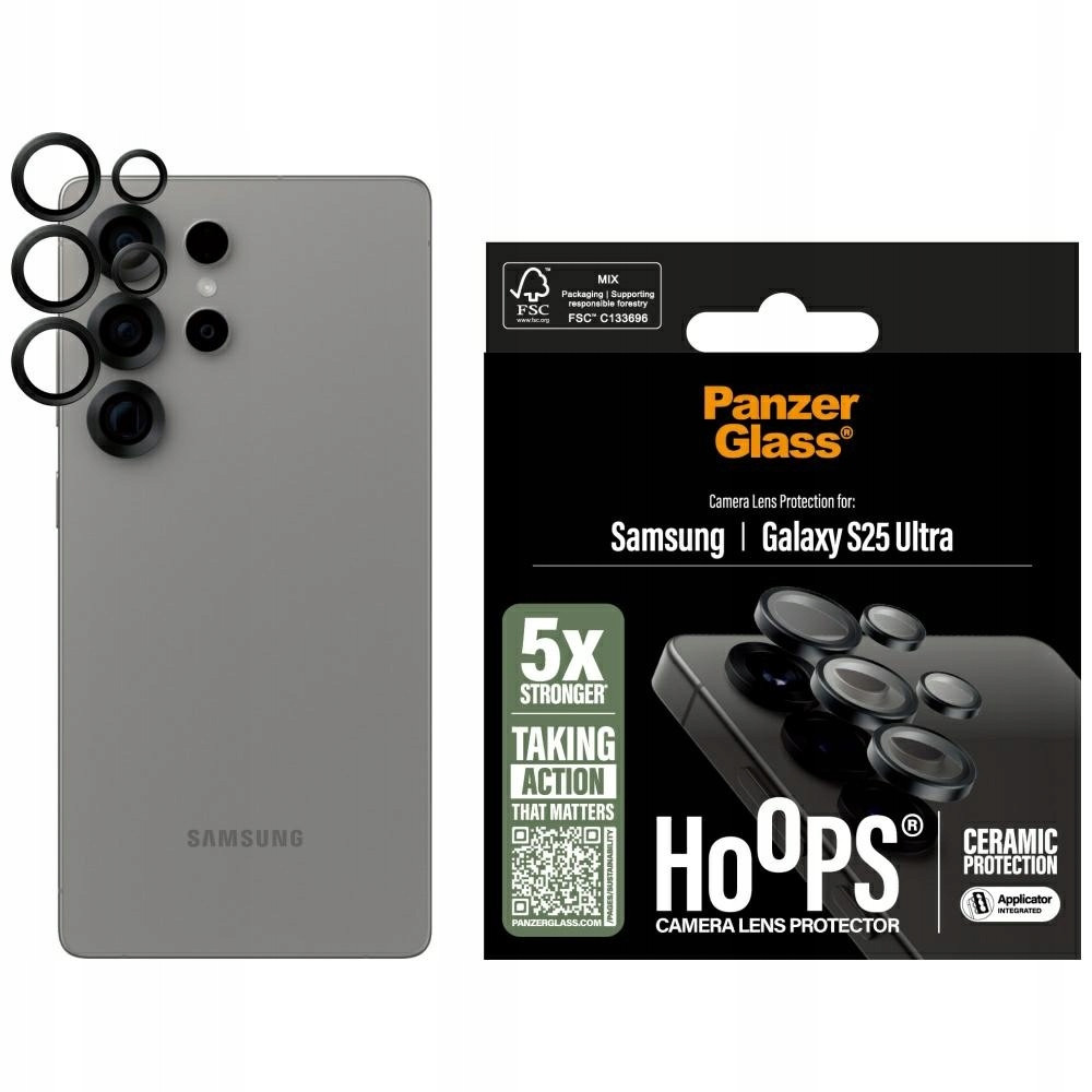 Sklo na objektiv PanzerGlass Hoops Lens Protector pro Samsung Ga