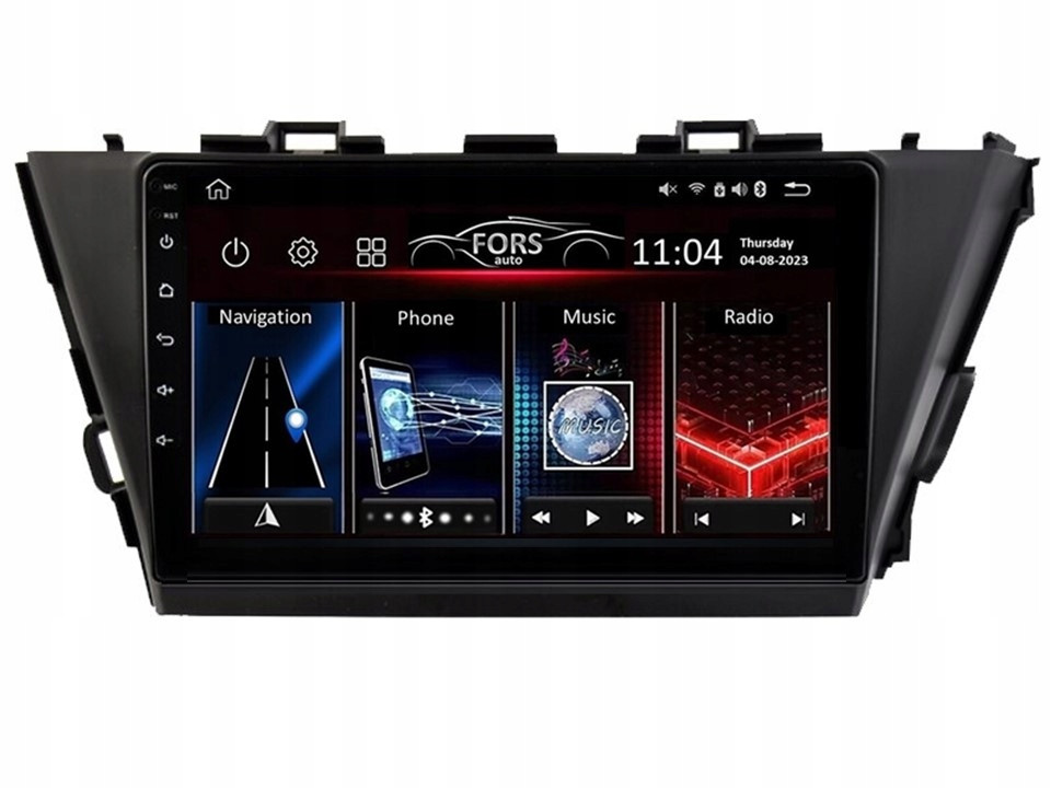 Android rádio FS-Max4 Toyota Prius 2013 4/32 CarPlay Android Auto 8-core