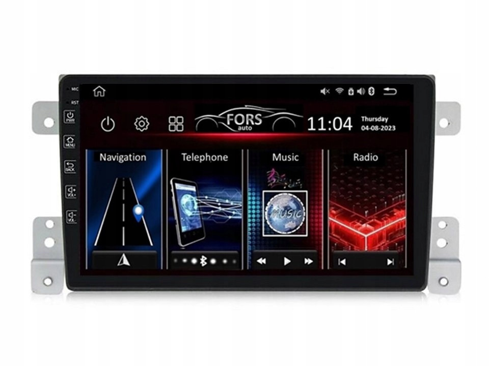 Android rádio FS-Max4 Vitara 2005-2015 4/32 CarPlay Android Auto 8-core