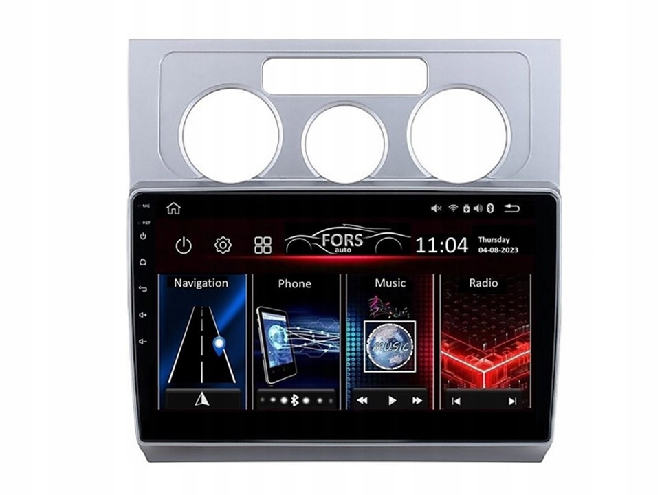 Android rádio FS1-Lite Volkswagen Touran (manuální Ac) 2004-2008