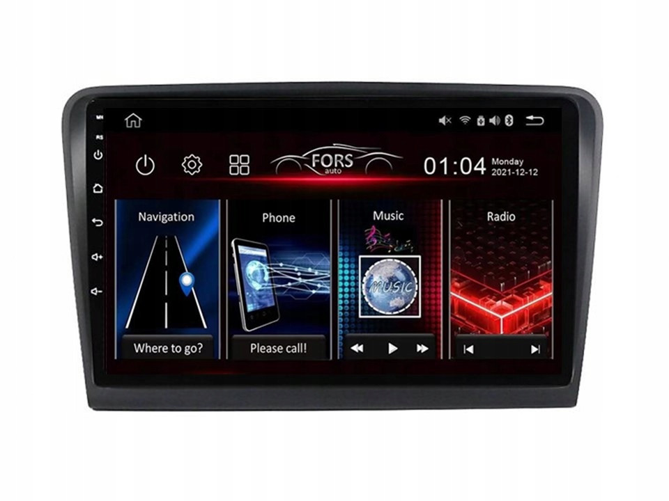 Android rádio FS1-Lite Škoda Superb 2 2008-2015