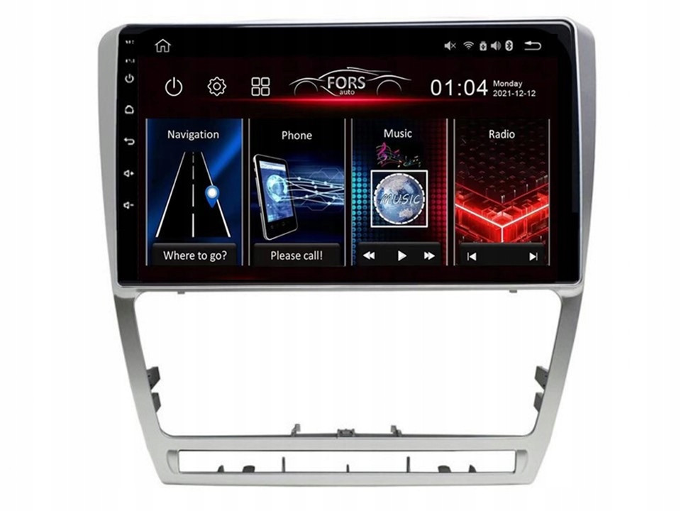 Android rádio FS1-Lite Škoda Octavia A5 2004-2014