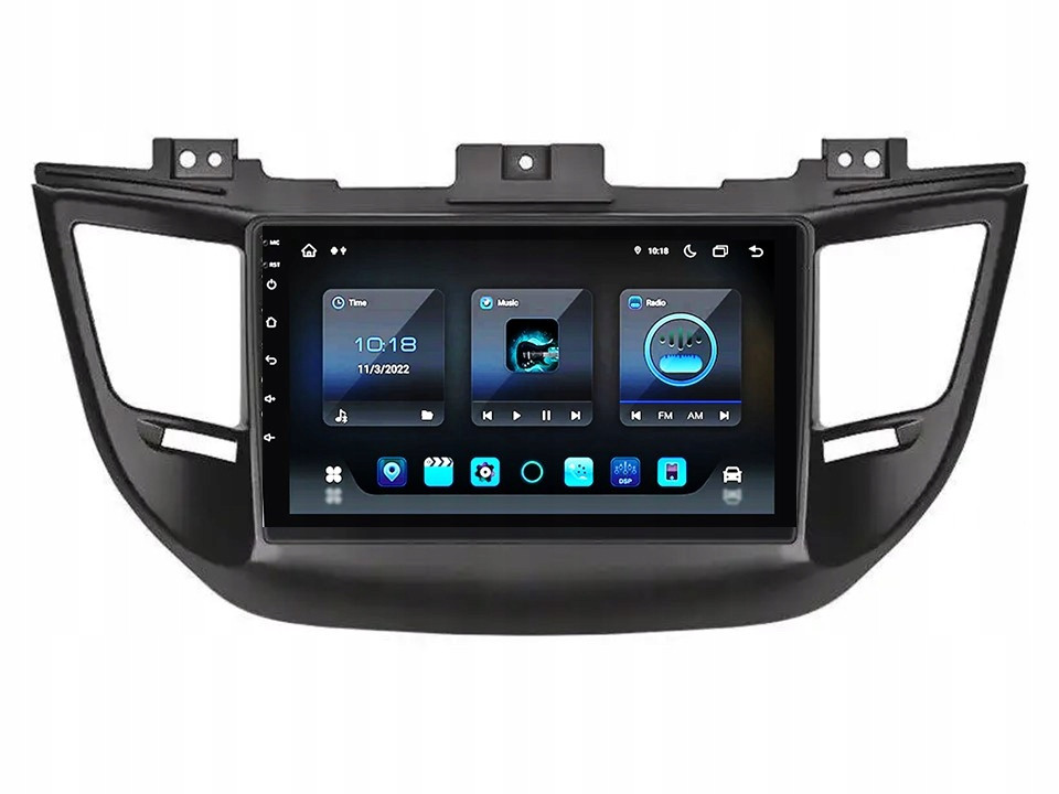 Rádio Android FS-Max4 Tucson IX35 2015-2017 4/32 CarPlay Android Auto 8core