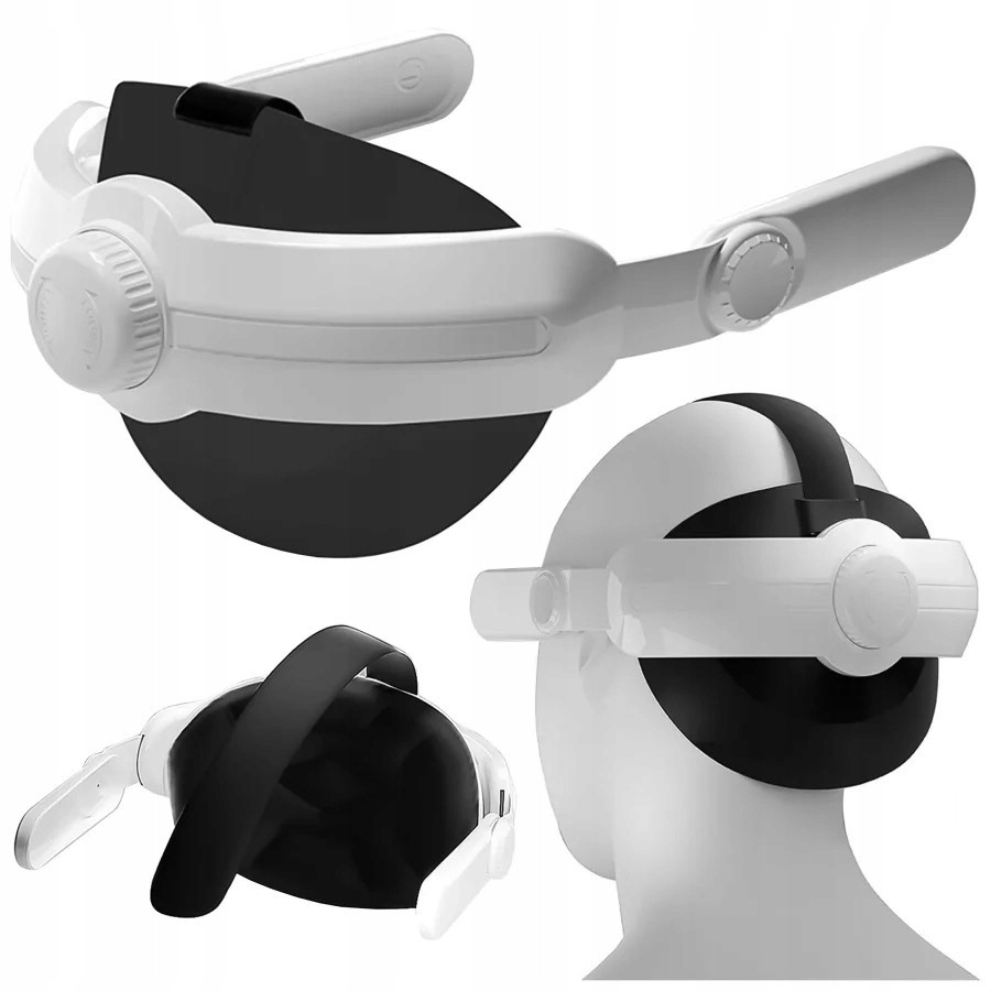 Pásek typu strap Alogy s regulací a komfortem pro Vr brýle Meta Quest 3, pohodlný
