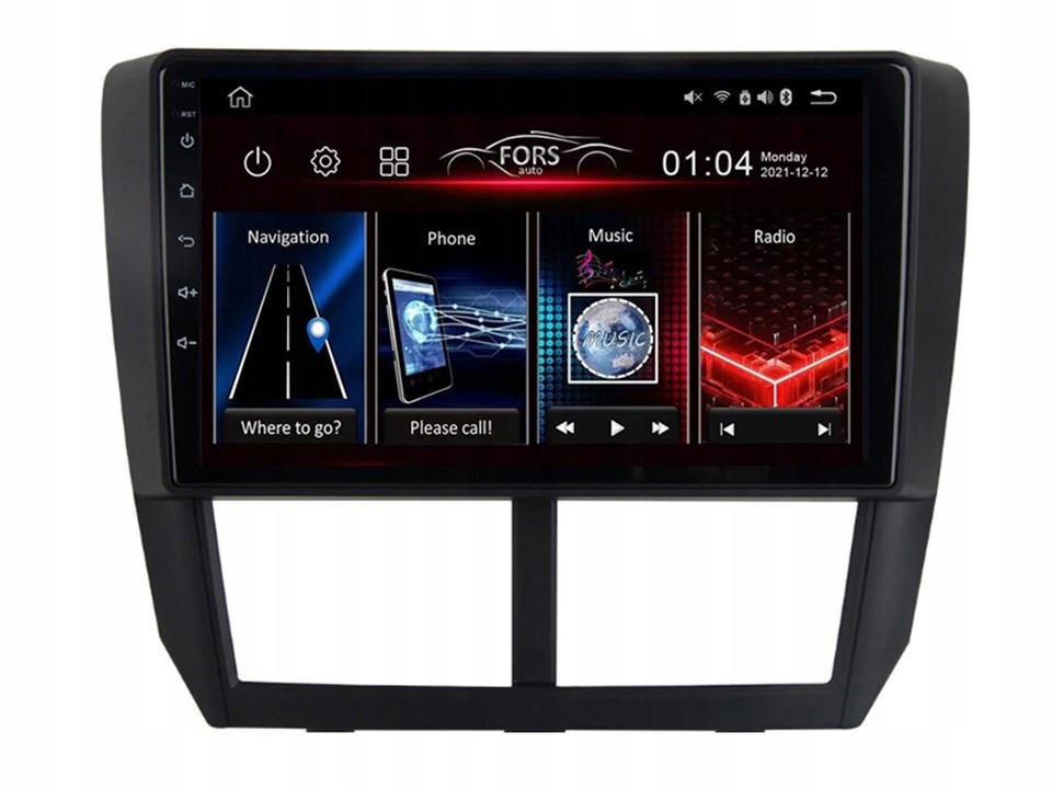 Android rádio FS1-Lite Subaru Forester 2008-2012