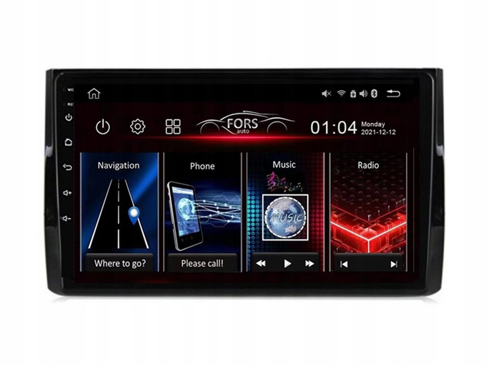 Android rádio FS4-Max Kodiaq 2016-2018 4/32 Carplay AndroidAuto 2K Dsp