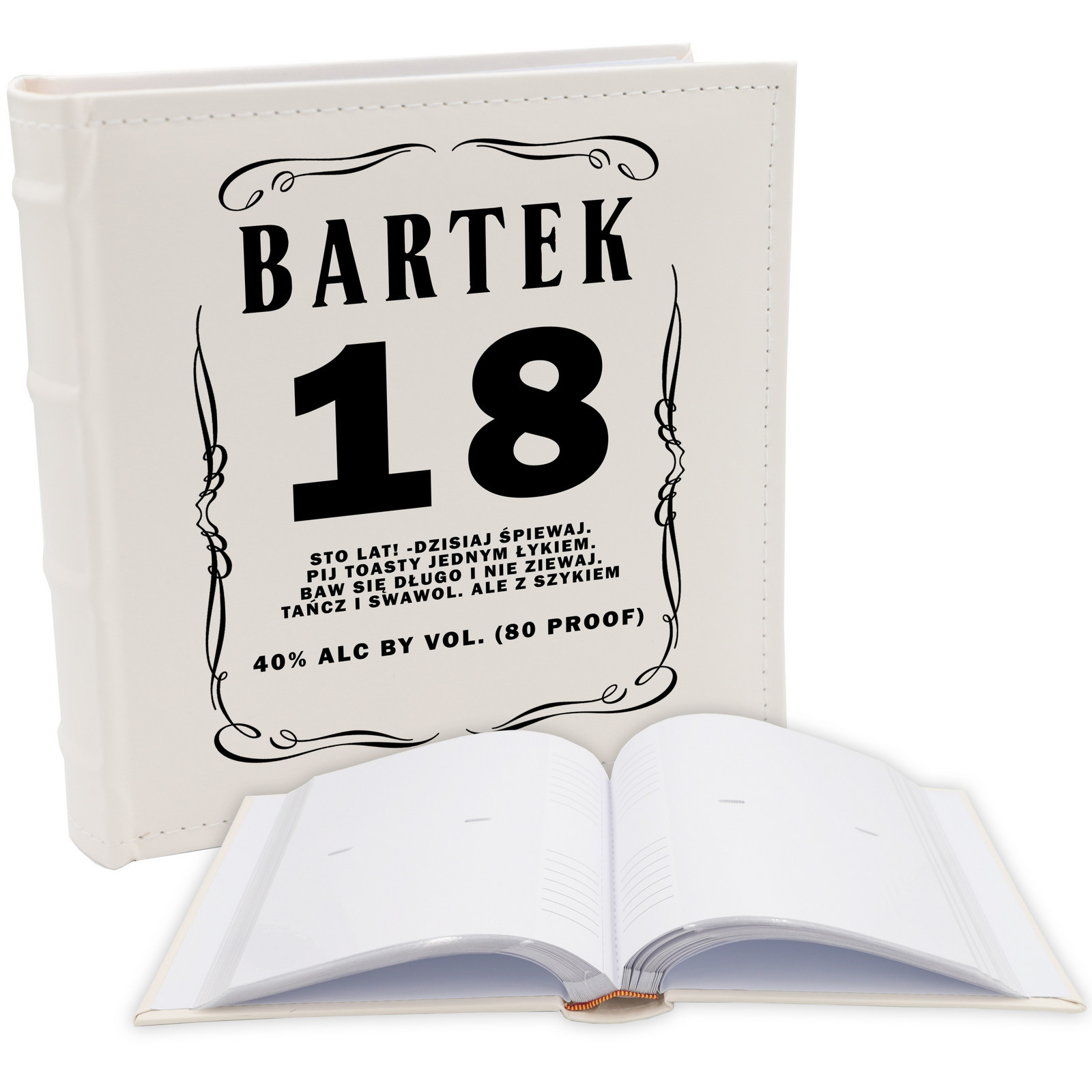 Album Vtipný dárek k 18. Narozeninám Tvé Jméno