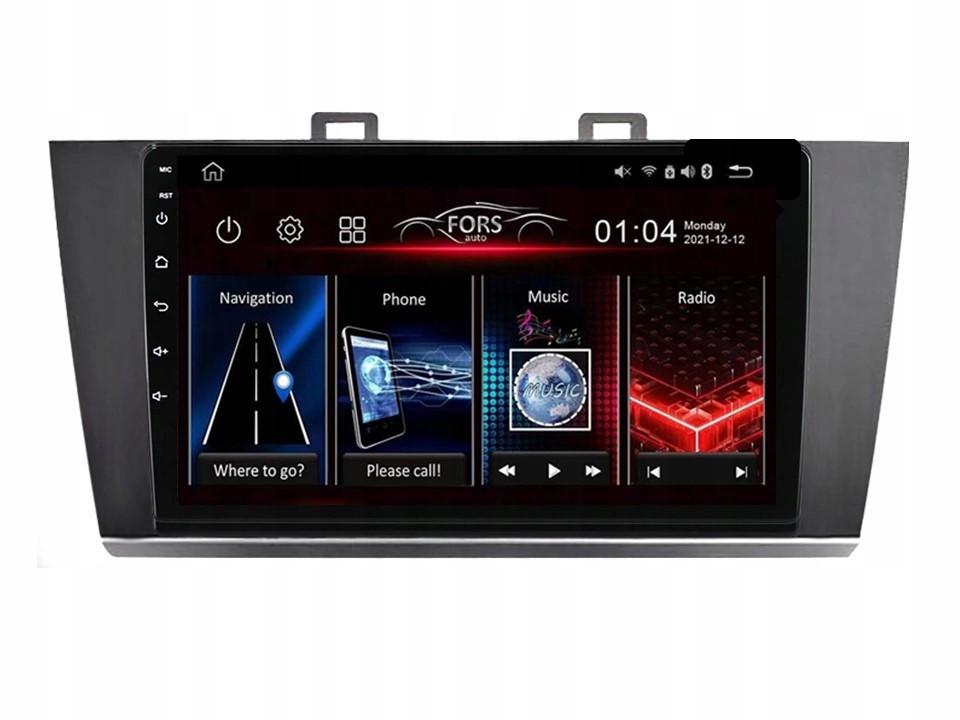 Android rádio FS1-Lite Subaru Legacy Outback 2015-2018