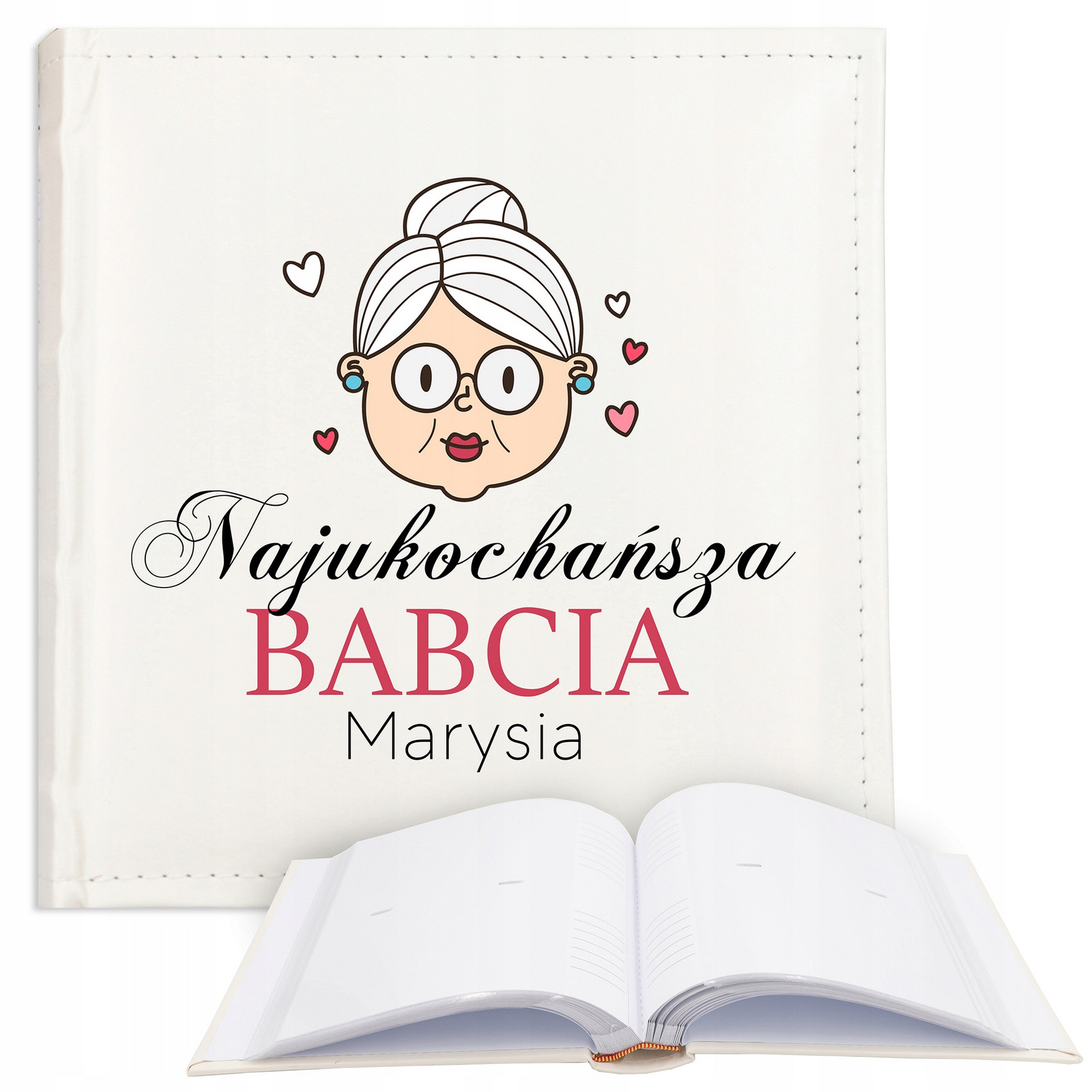 Album Ekokůže Na dárek Den babiček Vzory jméno