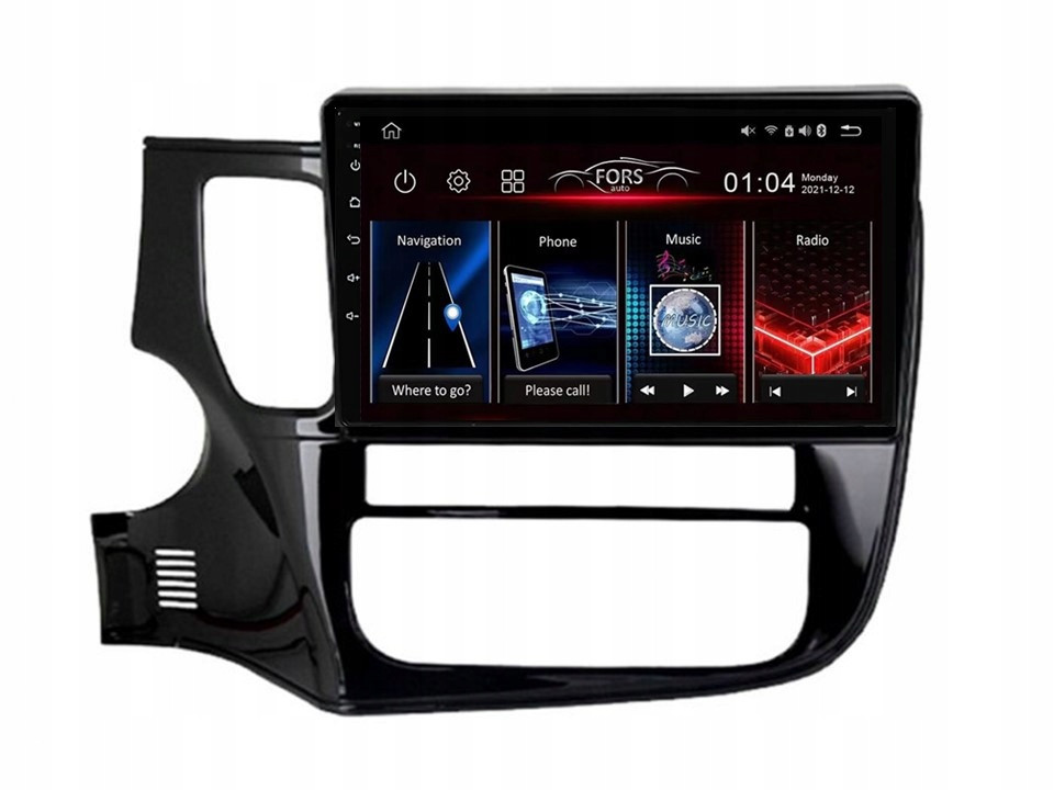 Android rádio FS1-Lite Mitsubishi Outlander 2012-2018