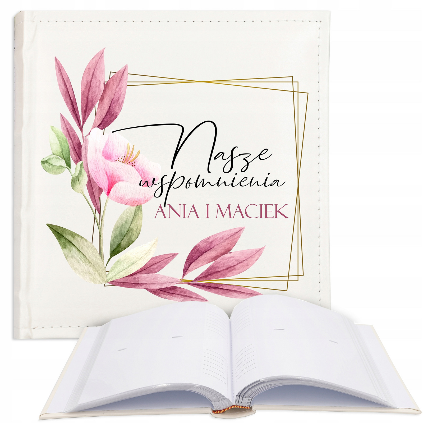 Album Ekokůže dárek Pro Zamilované Vzory Jméno