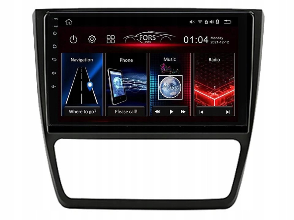 Android rádio FS1-Lite Škoda Yeti 2009-2014