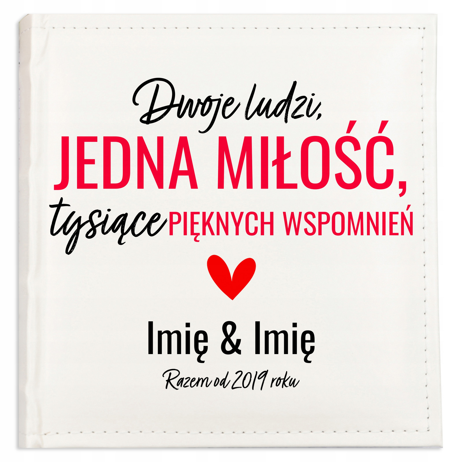 Album Ekokůže 200 Fotografií dárek Pro Páry Valentýna Výročí Personalizace