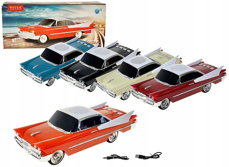 Přenosný reproduktor model auta Cadillac Fm rádio 9938