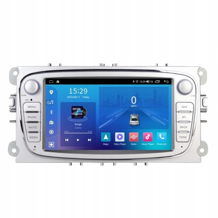 Android rádio FS2-Pro Ford Focus/S-Max/Mondeo 2/32 CarPlay Android Auto 8-c