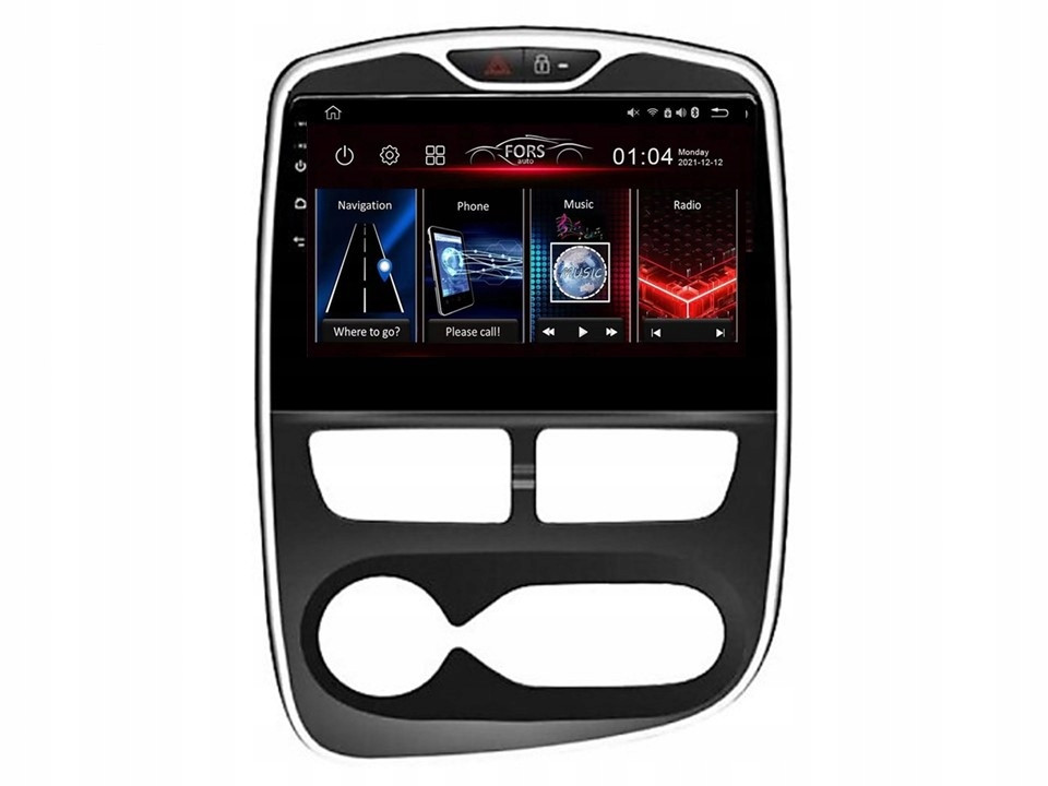 Android rádio FS1-Lite Renault Clio 2012-2015