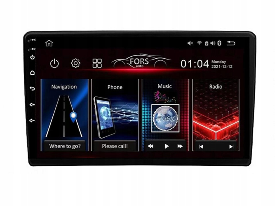 Rádio Android FS-Max4 Grand Cherokee 2005+ 4/32 CarPlay 8jádrový Android Auto