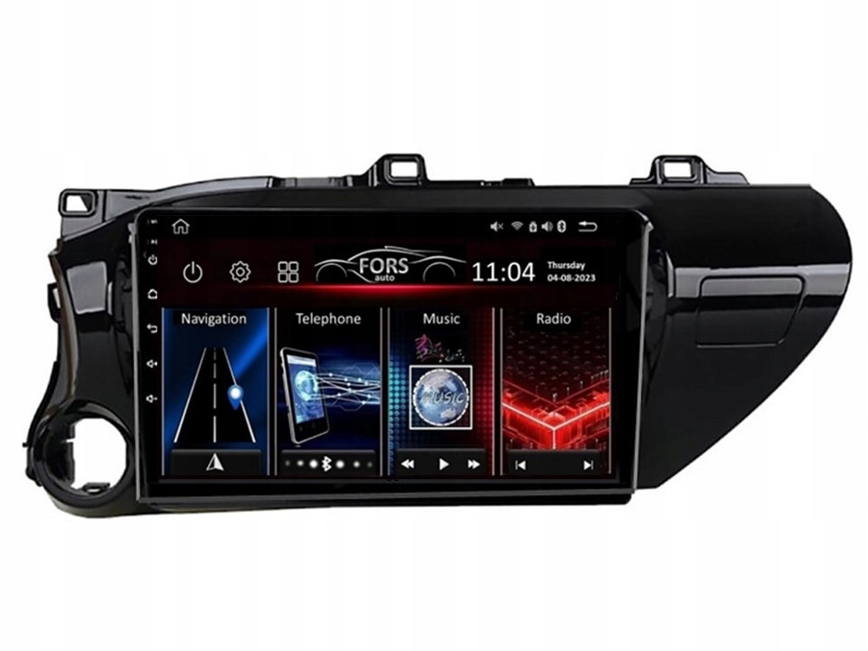 Android rádio FS1-Lite Toyota Revo Hilux 2016-2019