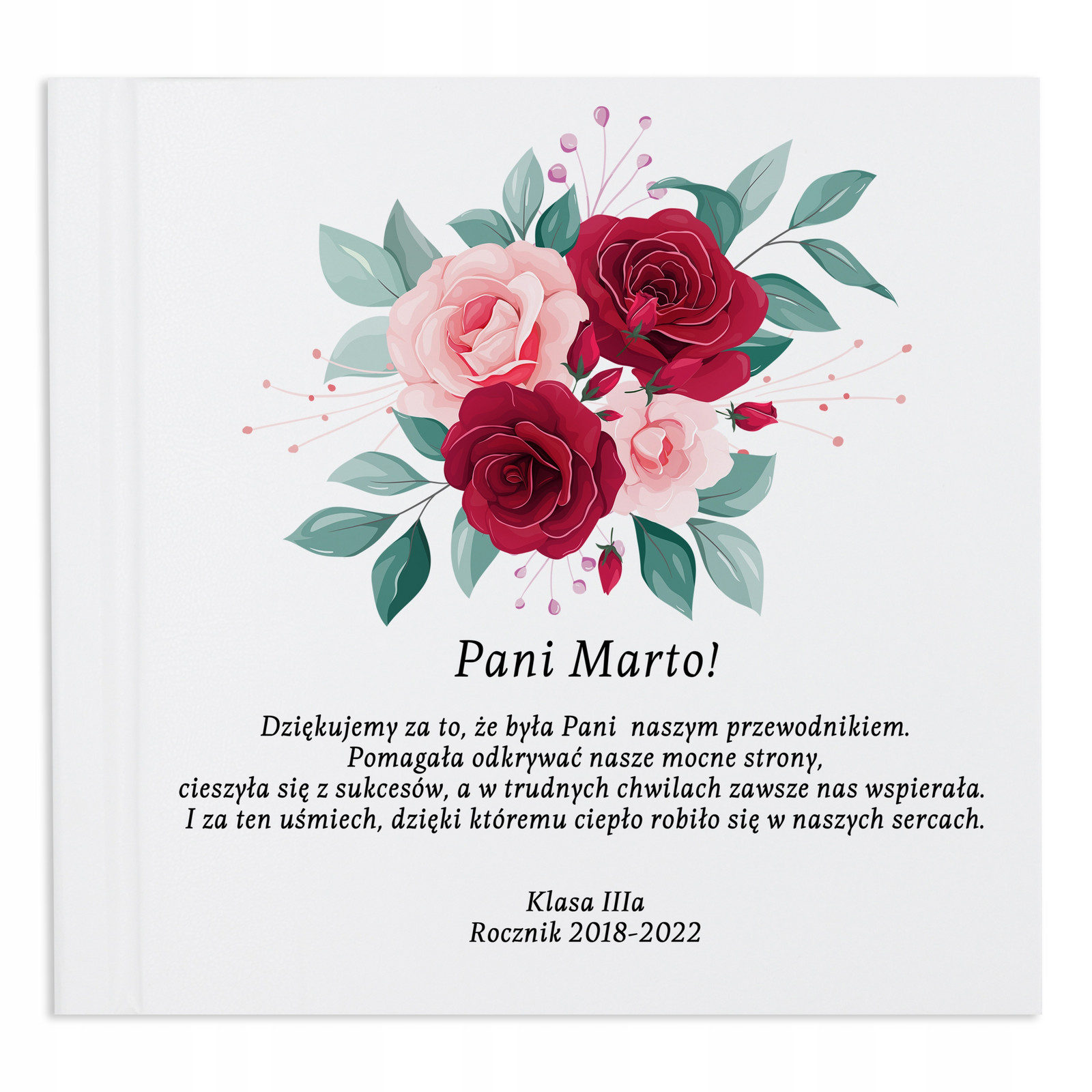 Album dárek od žáků pro učitele Vzory