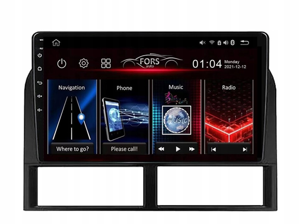 Rádio Android FS4-Max Grand Cherokee 04-05 4/32 Carplay AndroidAuto 2K Dsp