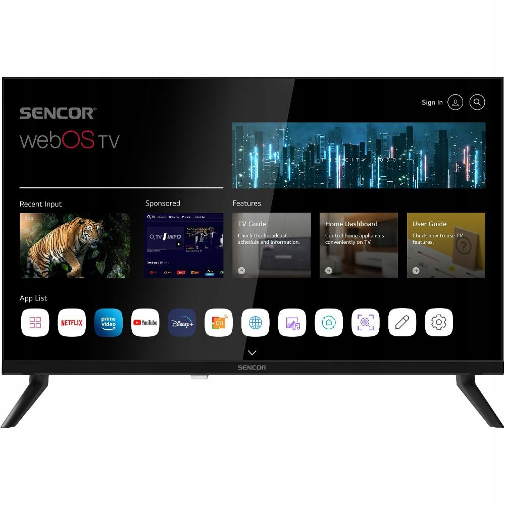 Led Smart webOS televize Sencor Sle 24S803B 24