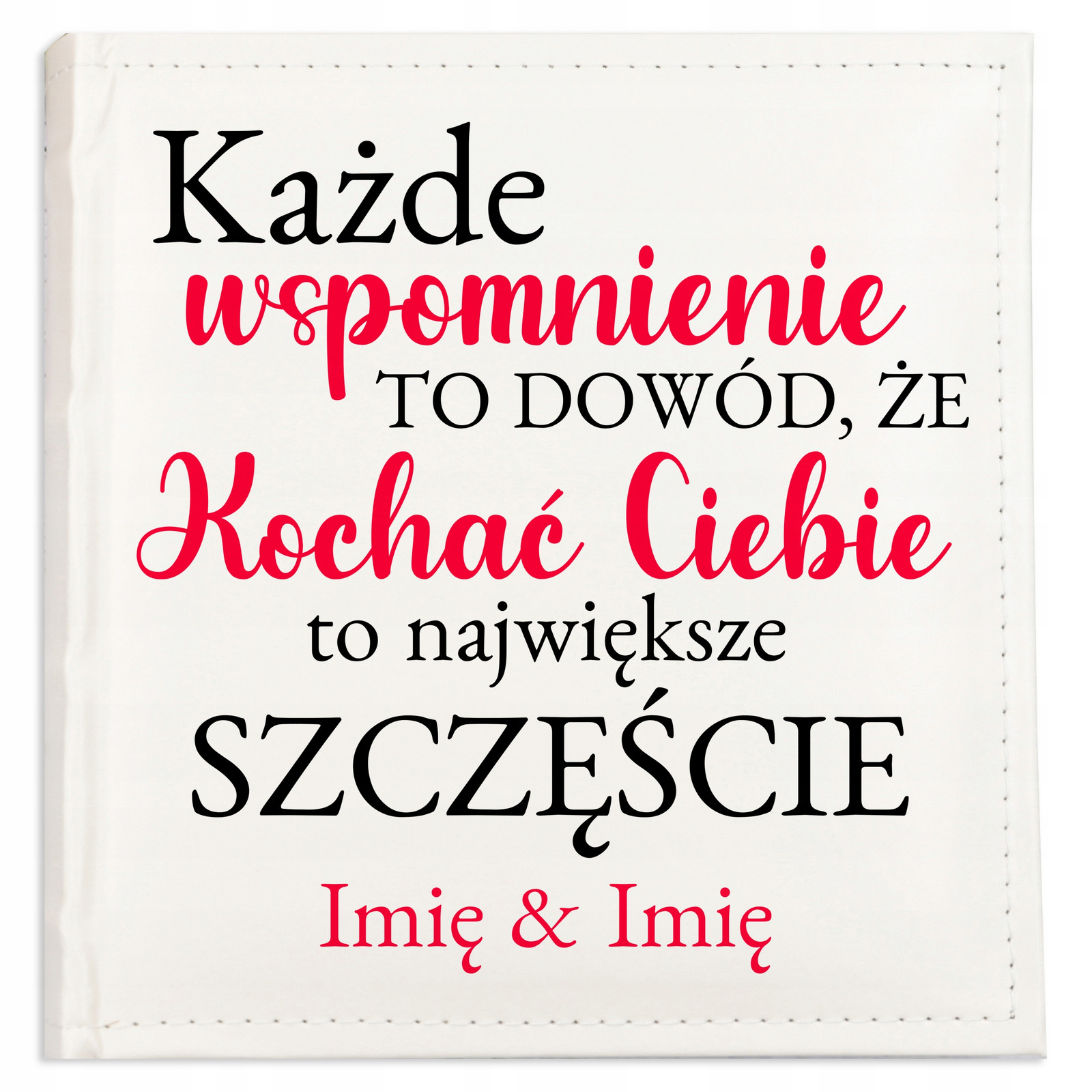 Album Ekokůže 200 Fotografií dárek Pro Páry Valentýna Výročí Vaše Jméno