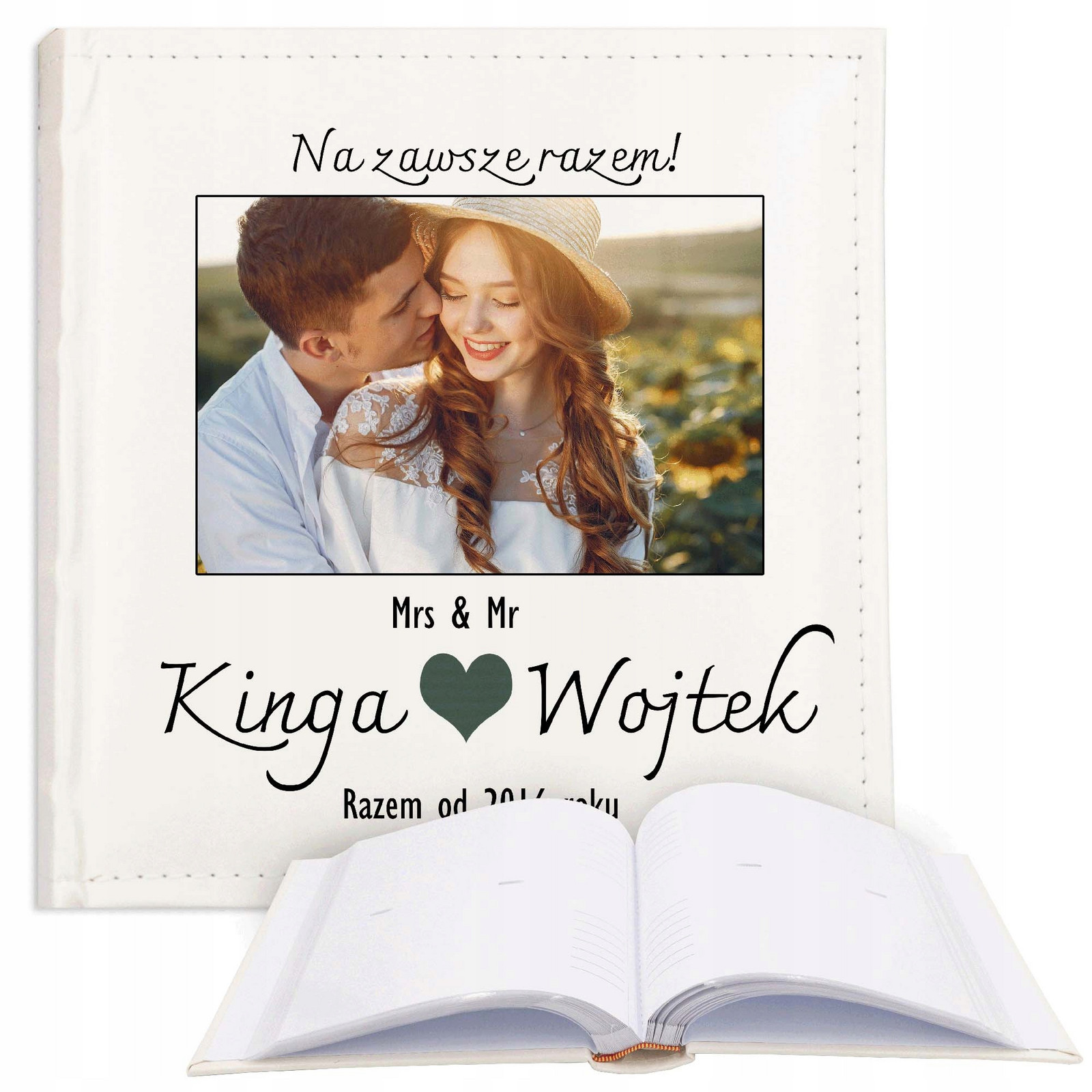 Album Ekokůže dárek na Valentýna Pro Páry Vzory