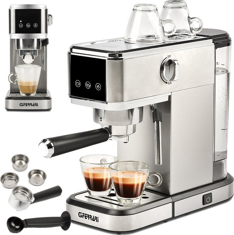 Automatický Kávovar Na Kávu Baňkový Retro 15 Bar G3FERRARI G10189