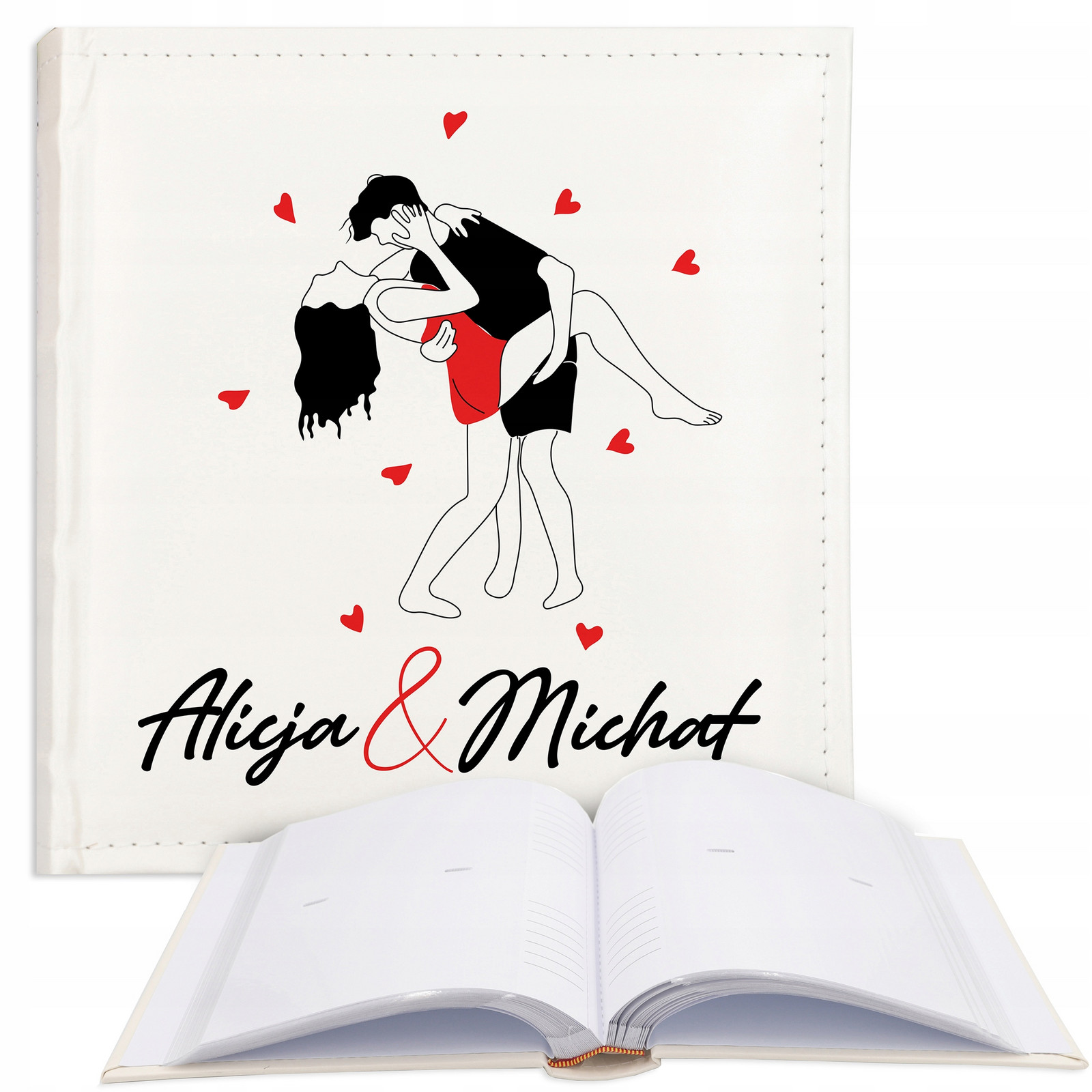 Album dárek Na VALENTÝNAKi Pro páry Jména