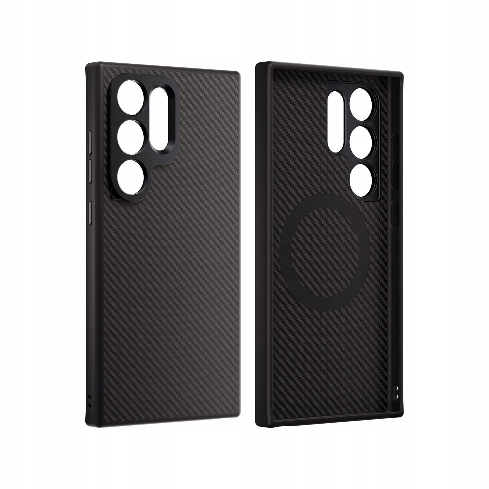 Pouzdro Kryt pro Samsung Galaxy S24 Ultra Magsafe 17 mm s uchycením na filtry