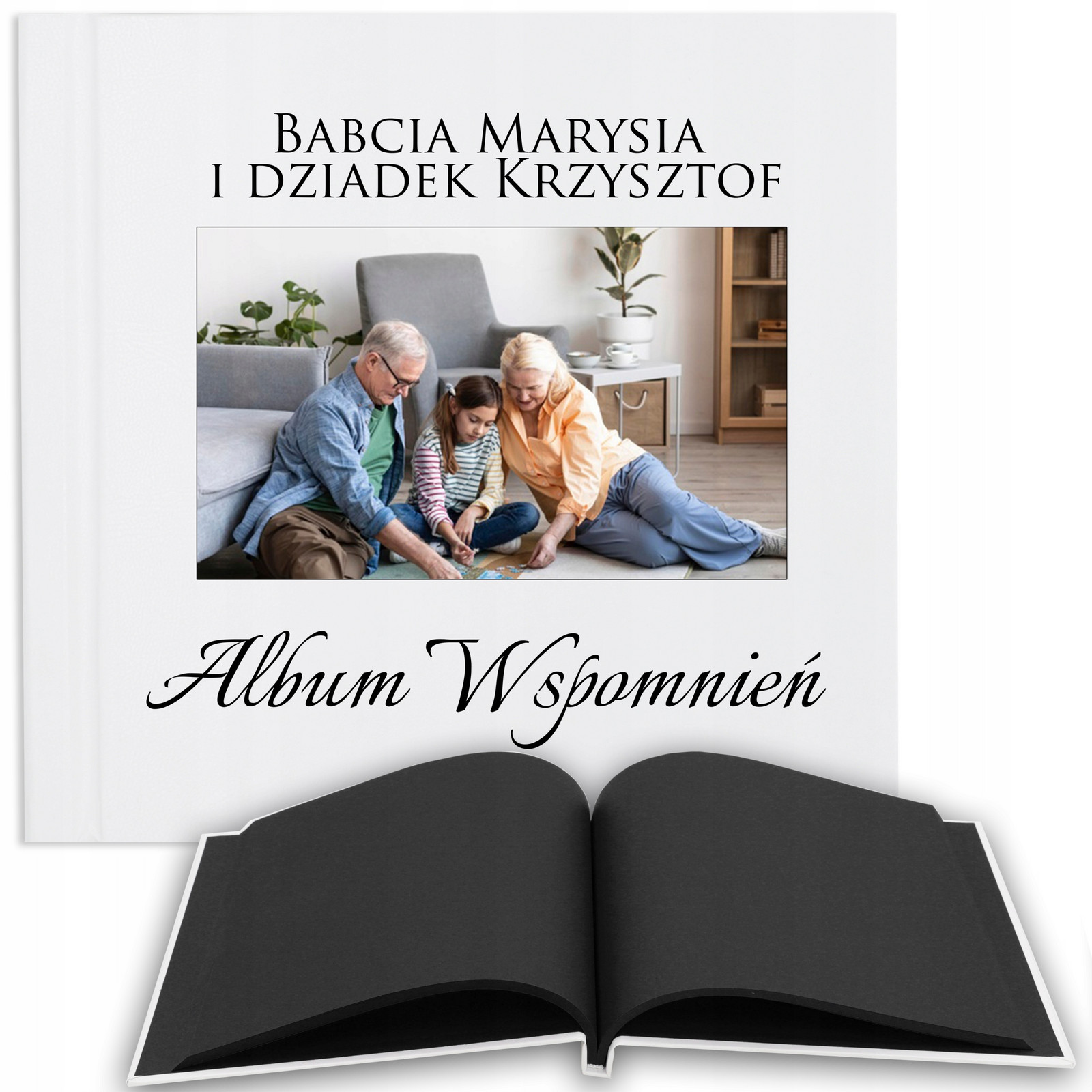 Album dárek ke Dni Babičky a Dědečka 22x23 Vzory