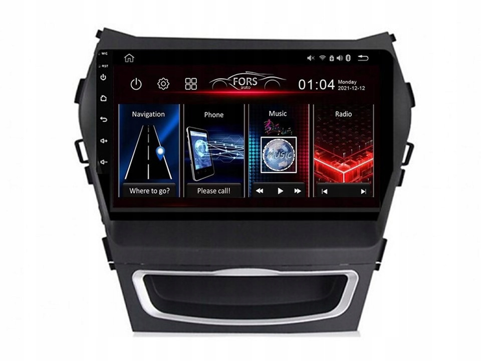 Android rádio FS1-Lite Hyundai Santa Fe, X45 2012-2017