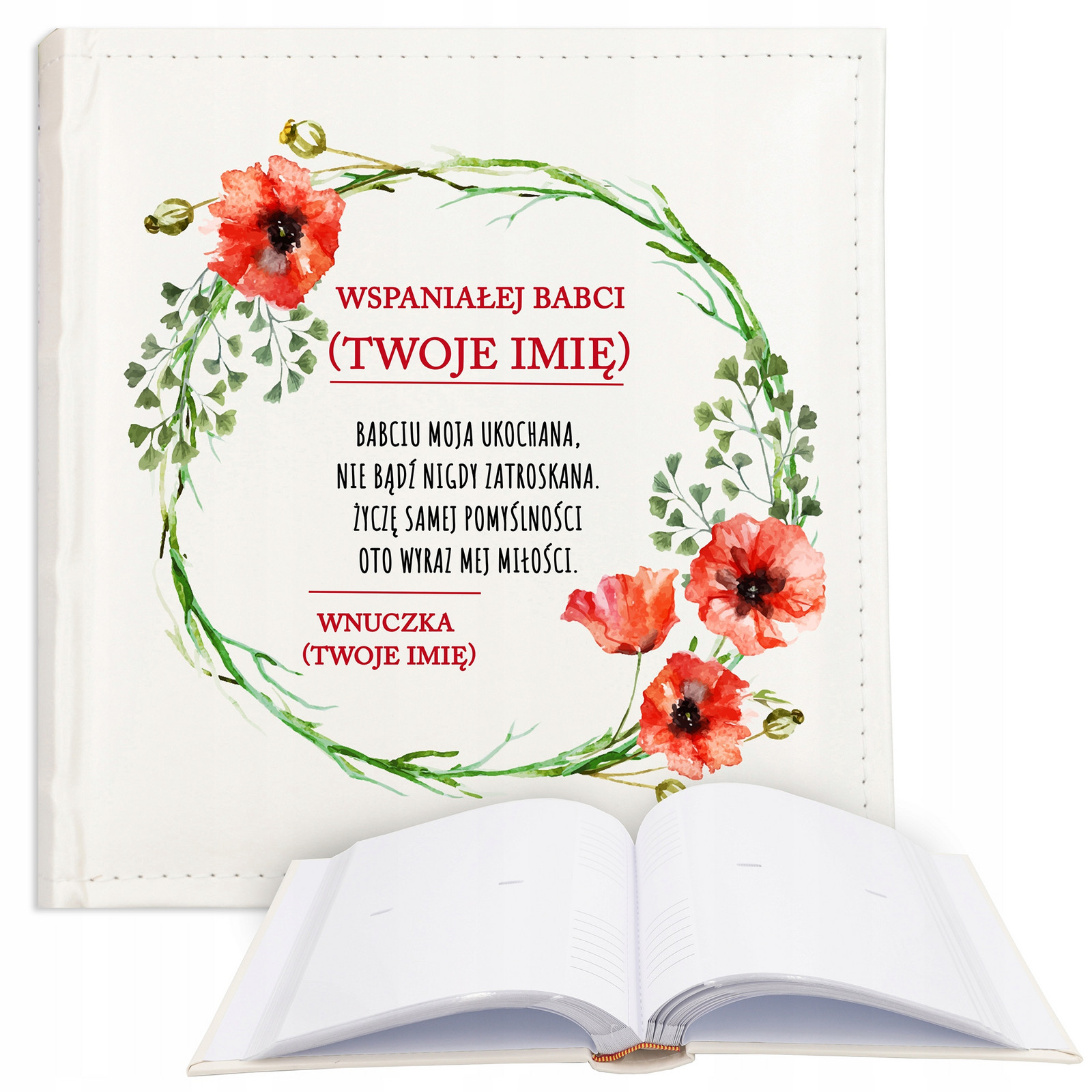 Album Ekokůže Jako dárek Pro Babičku Vzory Jméno