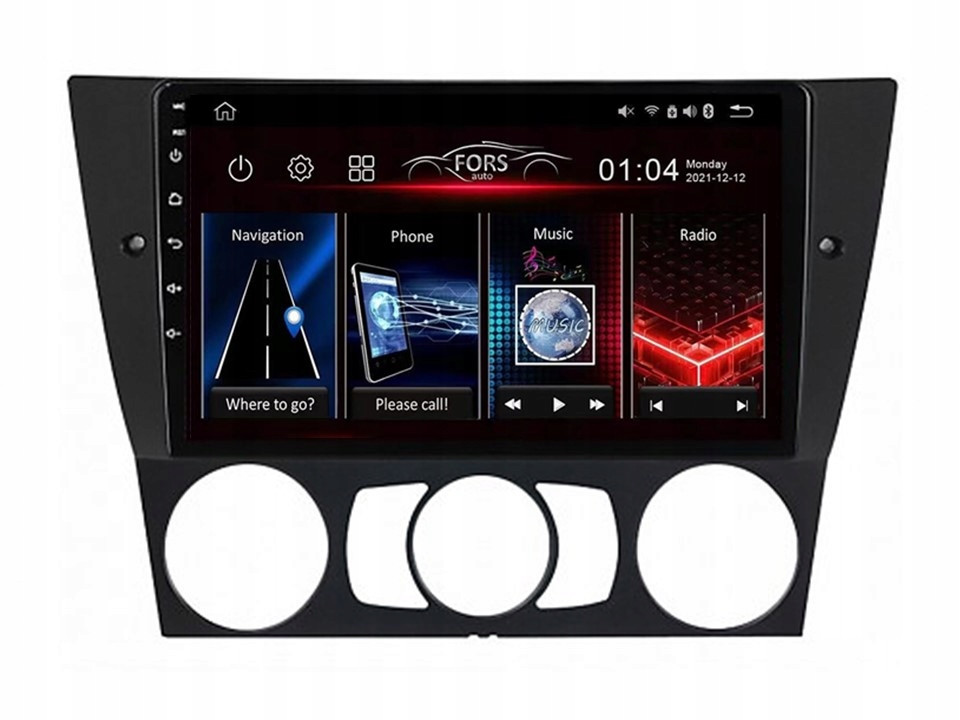 Android rádio FS1-Lite Bmw 3 (E90-E93) 2004-2012