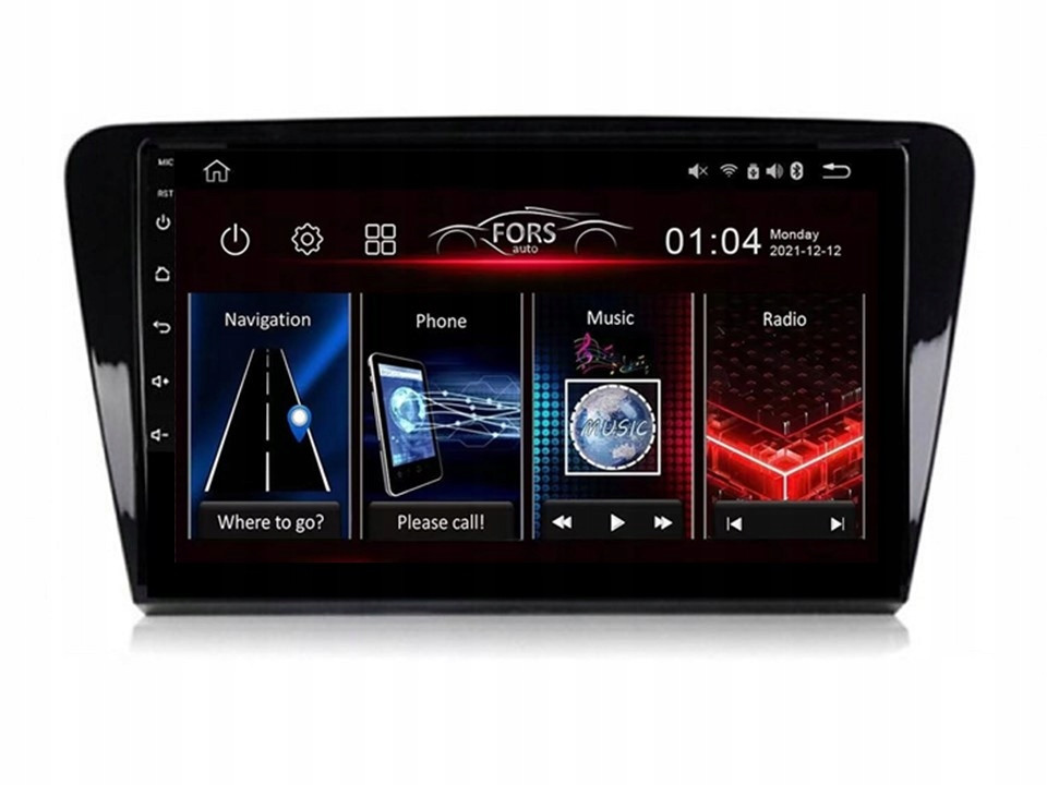 Android rádio FS1-Lite Škoda Octavia 2013-2017