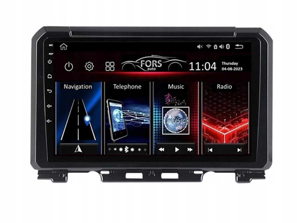 Android rádio FS-Max4 Jimny 2018-2020 4/32 CarPlay Android Auto 8-core